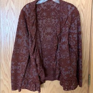 Chico sweater with ruffles